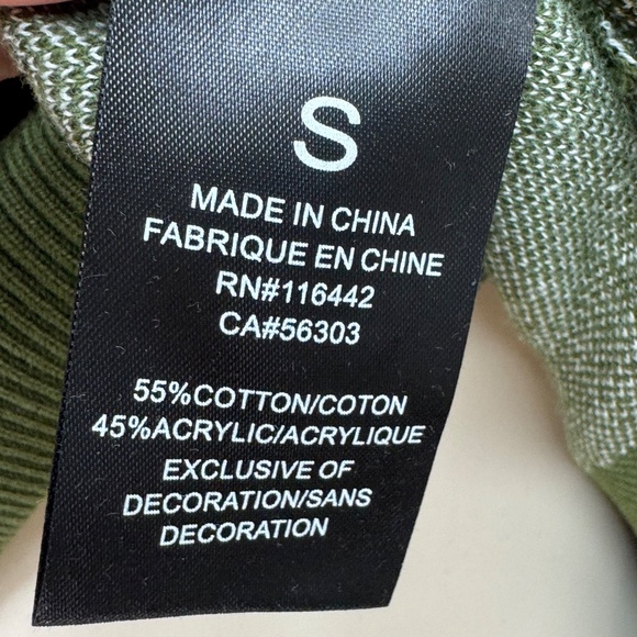 Zumie Lurking Class by Sketchy Tank Spider Web Green Crop Sweater Sz. Small S - Picture 9 of 12